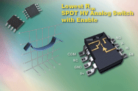 DG469/DG470：Vishay 新型高壓?jiǎn)巍㈦p電源SPDT模擬開關(guān)