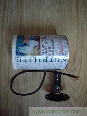 最簡單使用的天線&mdash;&mdash;罐頭天線，可做正饋大鍋饋源！ 