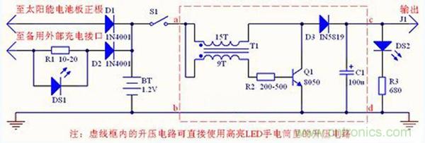 微型太陽能供電板DIY，給手電筒收音機供電