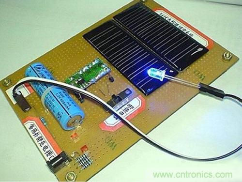 微型太陽能供電板DIY，給手電筒收音機供電