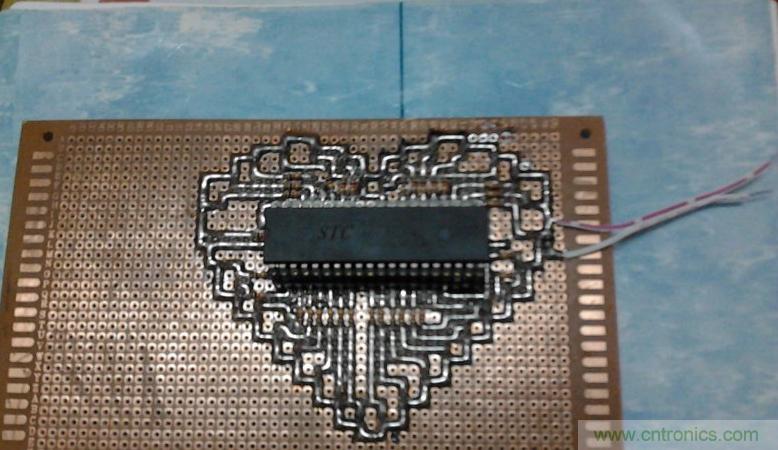 三八節(jié)將至！DIY心形LED流水燈！你們懂的~