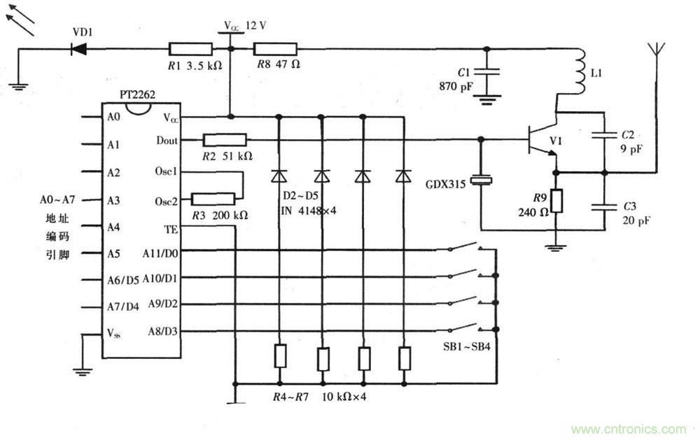 智能家居遠距離照明控制的無線遙感開關(guān)系統(tǒng)設計