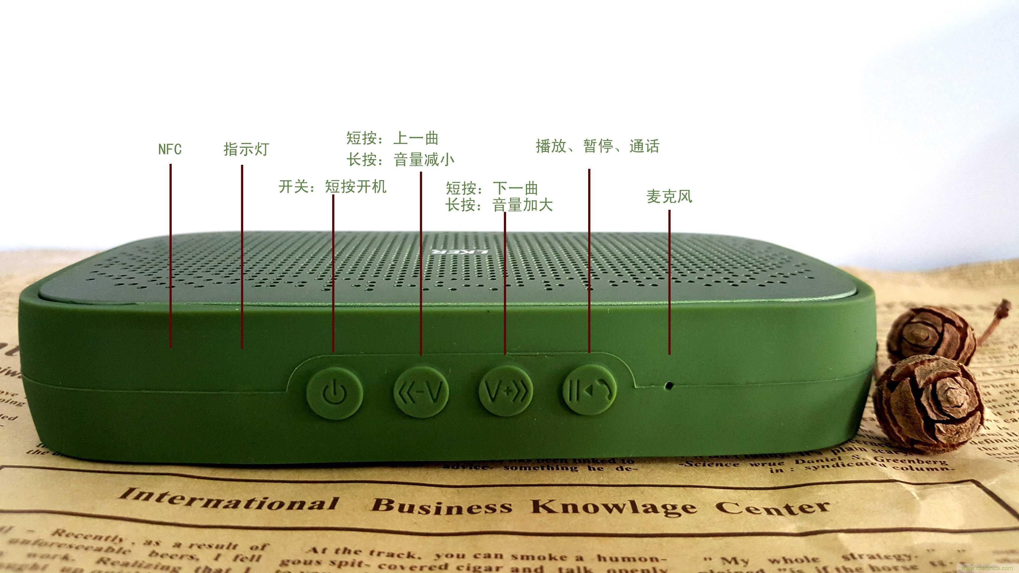 搞怪&ldquo;美人魚&rdquo;盡享靈克藍牙音箱的天籟之音！