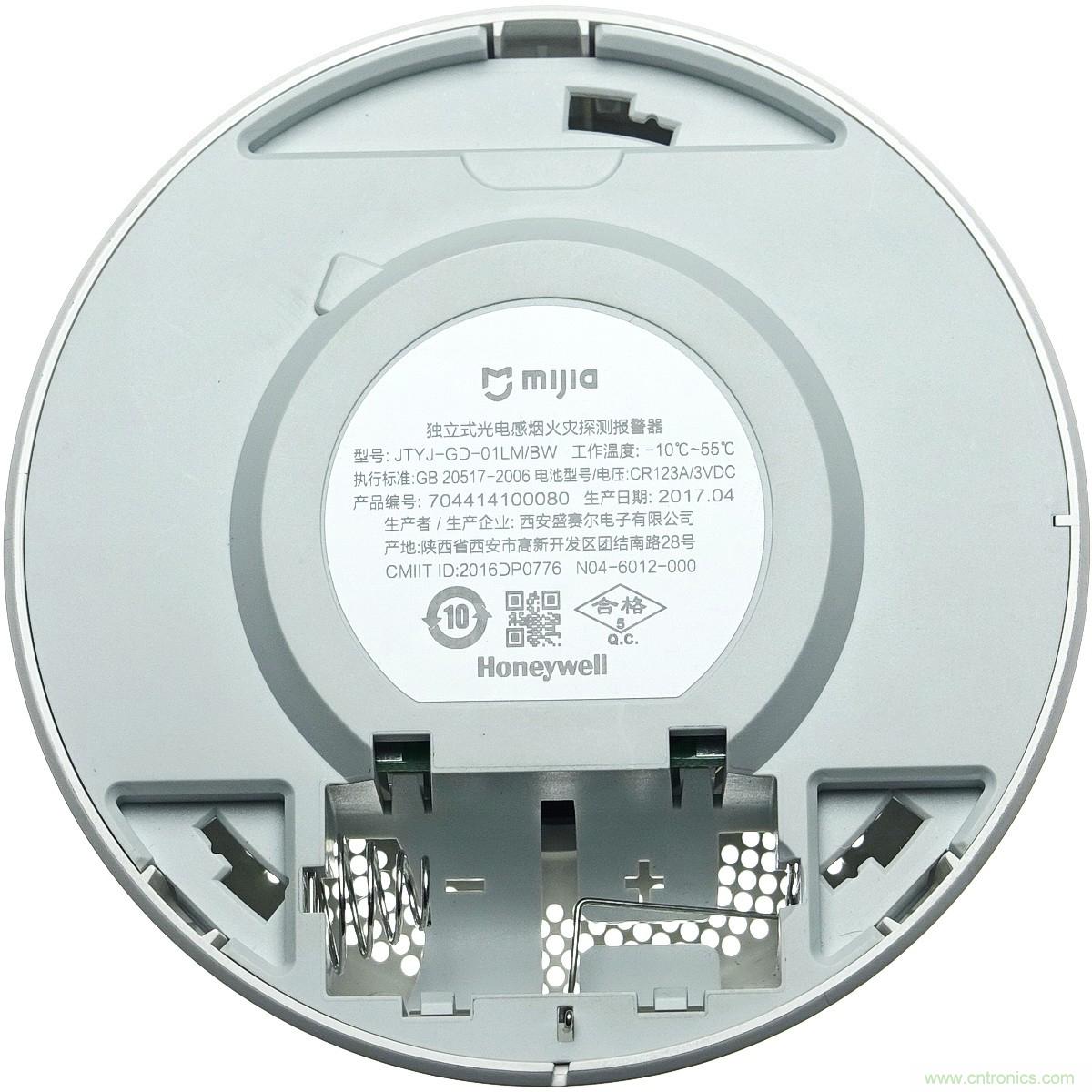 小米煙霧報警器拆解：一顆電池可用五年是如何做到的？
