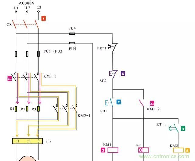 電阻器在電動機實現降壓和限流起到什么作用？