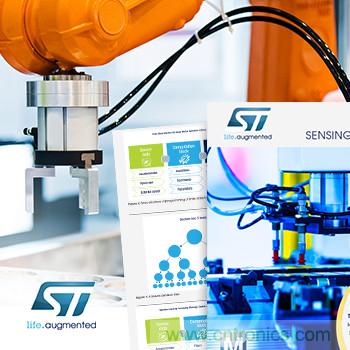 貿澤攜手ST推出全新電子書，帶你探索工業傳感解決方案