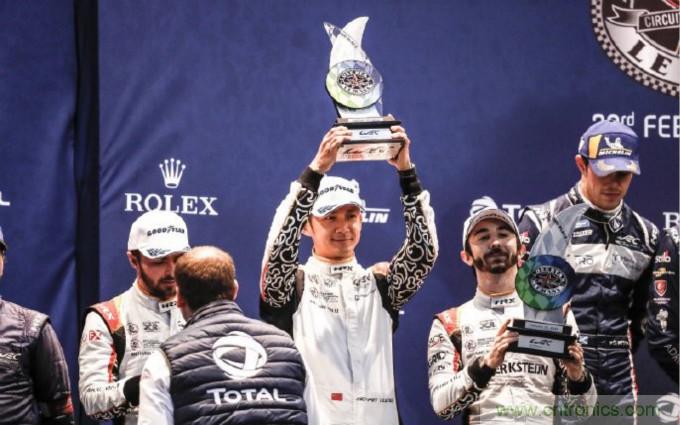 十年相伴，貿(mào)澤電子力挺董荷斌征戰(zhàn)2020，祝賀再登WEC獎(jiǎng)臺(tái)