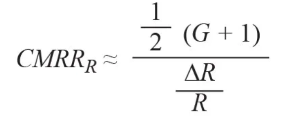 提高差分放大器的共模抑制比，電阻的選擇很關(guān)鍵