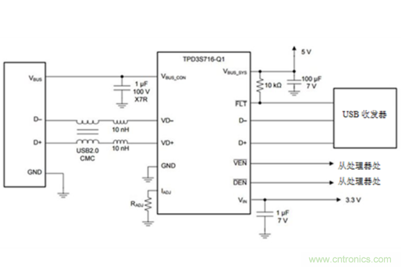 優(yōu)化您的汽車USB電路防電池短路設(shè)計&mdash;&mdash;第2部分
