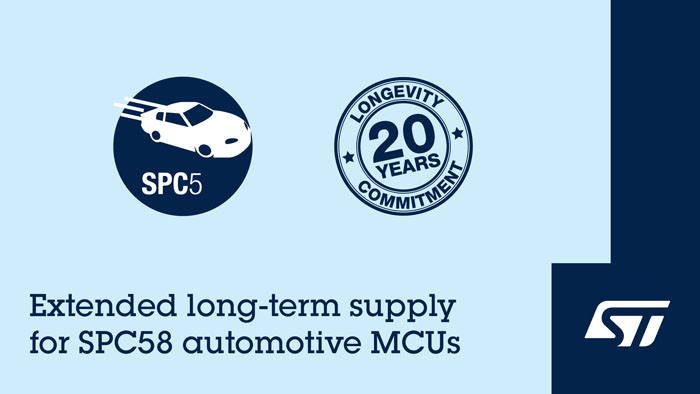 意法半導體保障SPC58汽車MCU供應20年，破解供應鏈焦慮