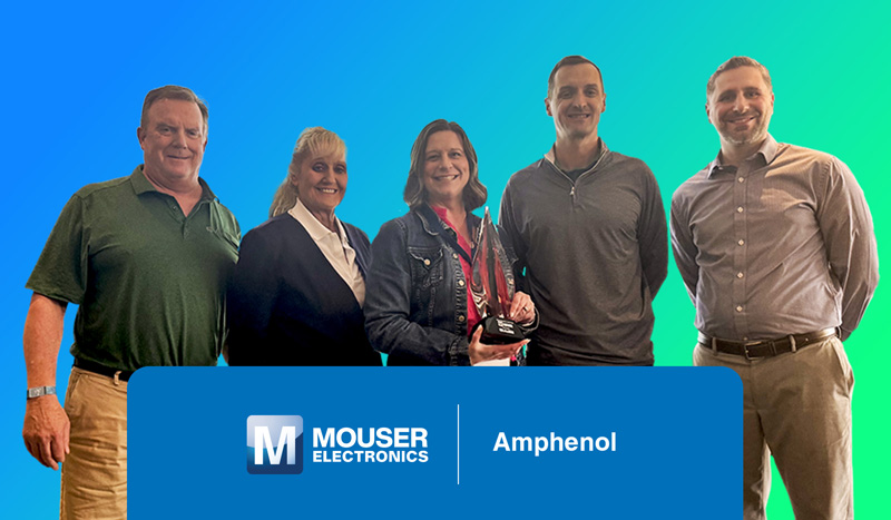權威認證！貿澤電子斬獲Amphenol SV Microwave全球代理商年度大獎