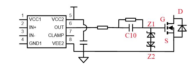 SiC MOSFET替代Si MOSFET,只有單電源正電壓時如何實現負壓？